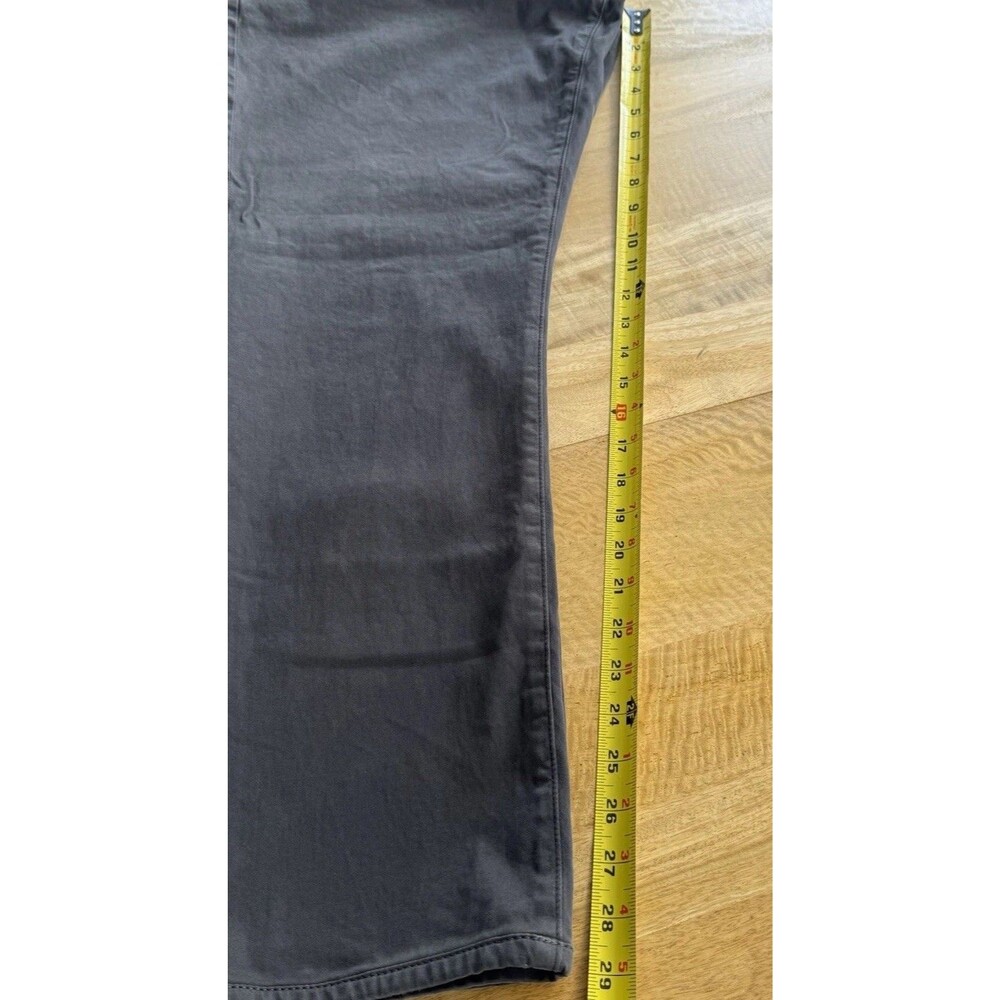 AG Adriano Goldschmied Pants Mens 36x30 Charcoal Gray The Everett Slim Straight - Picture 6 of 15